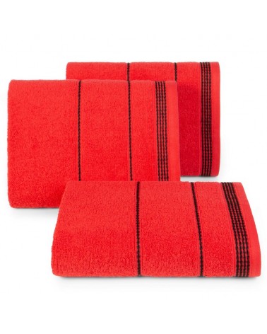 Ręcznik bawełna 50x90 Mira czerwony