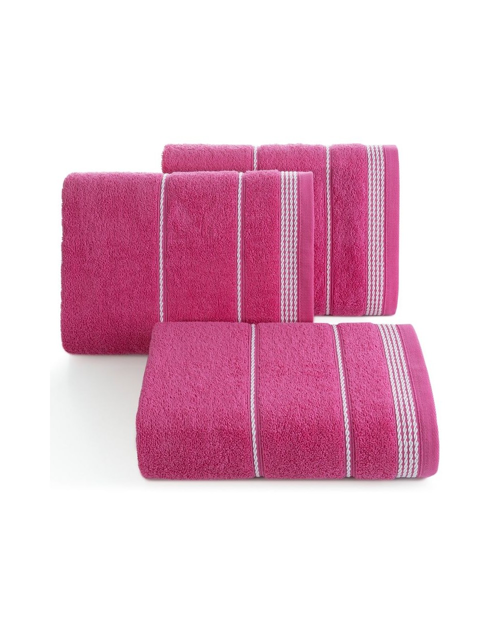 Ręcznik bawełna 70x140 Mira różowy