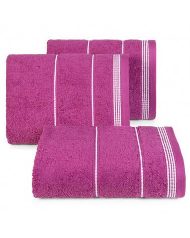 Ręcznik bawełna 70x140 Mira bordowy