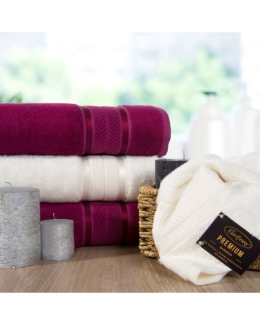 Ręcznik bambus 70x140 Miro grafitowy