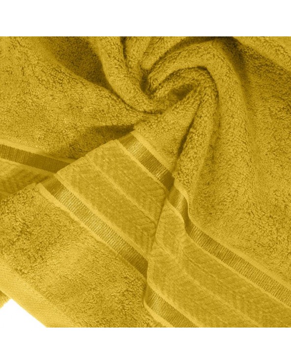 Ręcznik bambus 50x90 Miro musztardowy