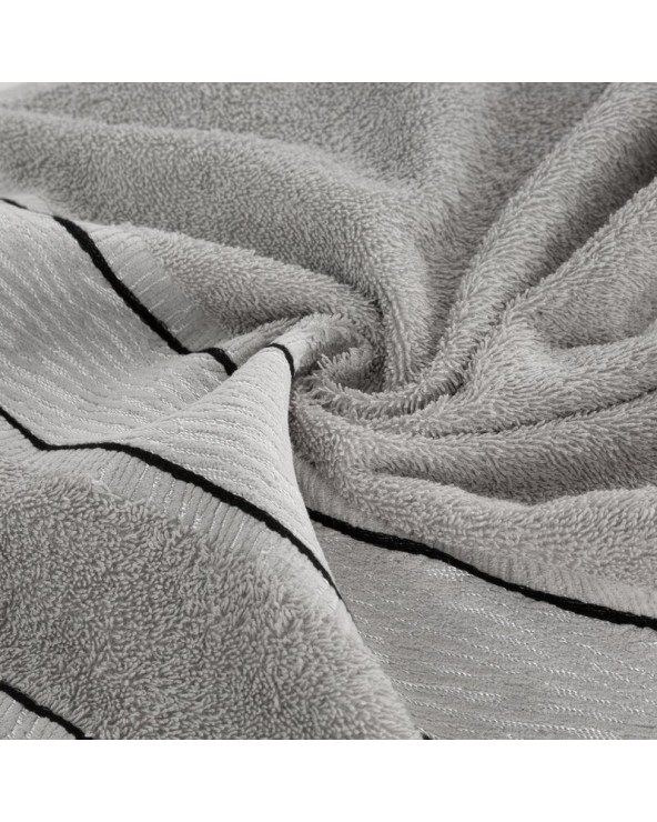 Ręcznik bawełna 50x90 Nikola stalowy