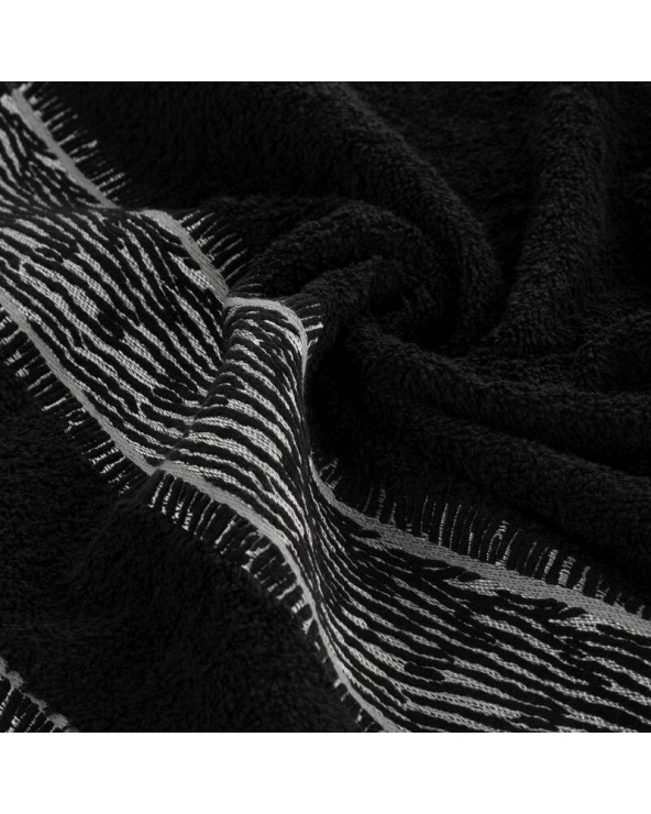 Ręcznik bawełna 50x90 Nikola czarny