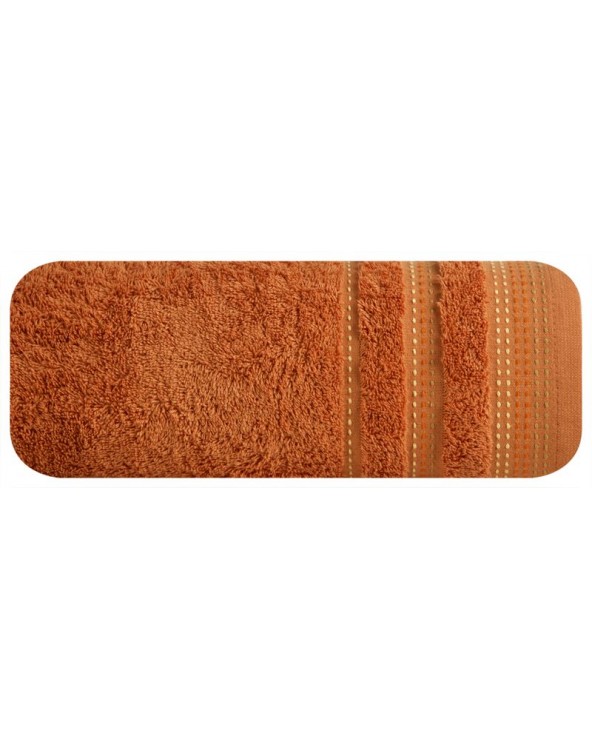 Ręcznik bawełna 30x50 Pola pomarańczowy