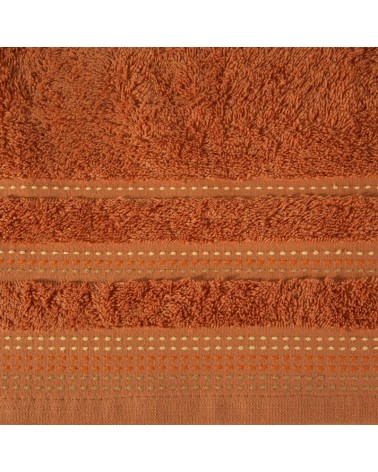 Ręcznik bawełna 30x50 Pola pomarańczowy