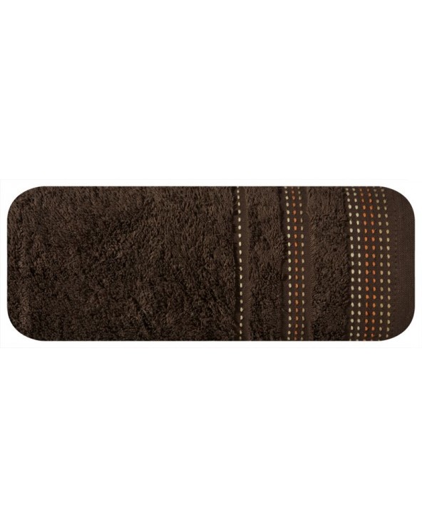 Ręcznik bawełna 30x50 Pola brązowy