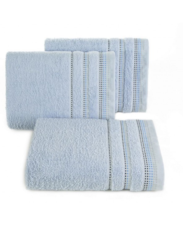 Ręcznik bawełna 30x50 Pola błękitny