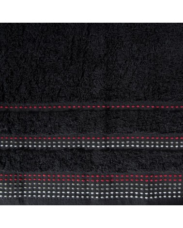 Ręcznik bawełna 50x90 Pola czarny