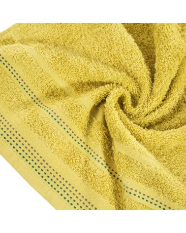 Ręcznik bawełna 30x50 Pola musztardowy