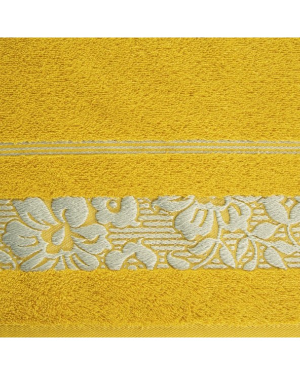 Ręcznik bawełna 70x140 Sylwia musztardowy