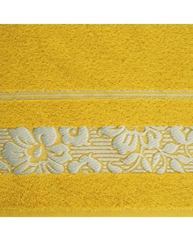 Ręcznik bawełna 70x140 Sylwia musztardowy