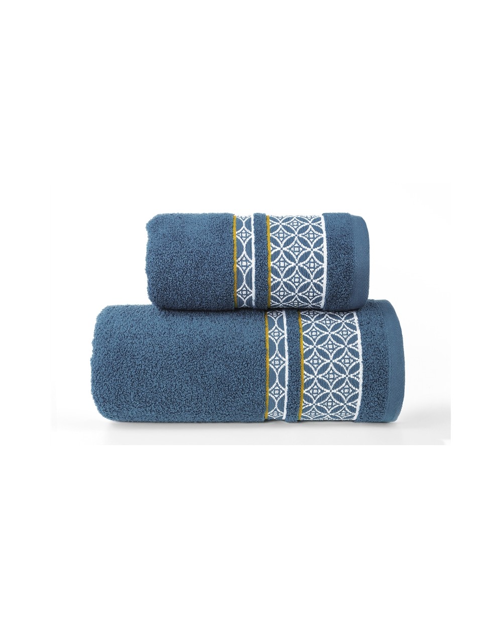 Ręcznik mikrobawełna 30x50 Arabiana niebieski Greno