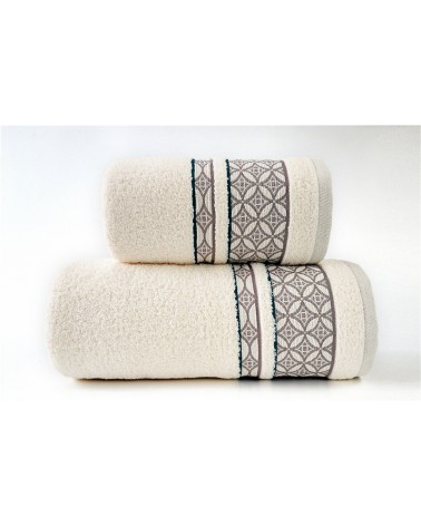 Ręcznik mikrobawełna 50X90 Arabiana kremowy Greno