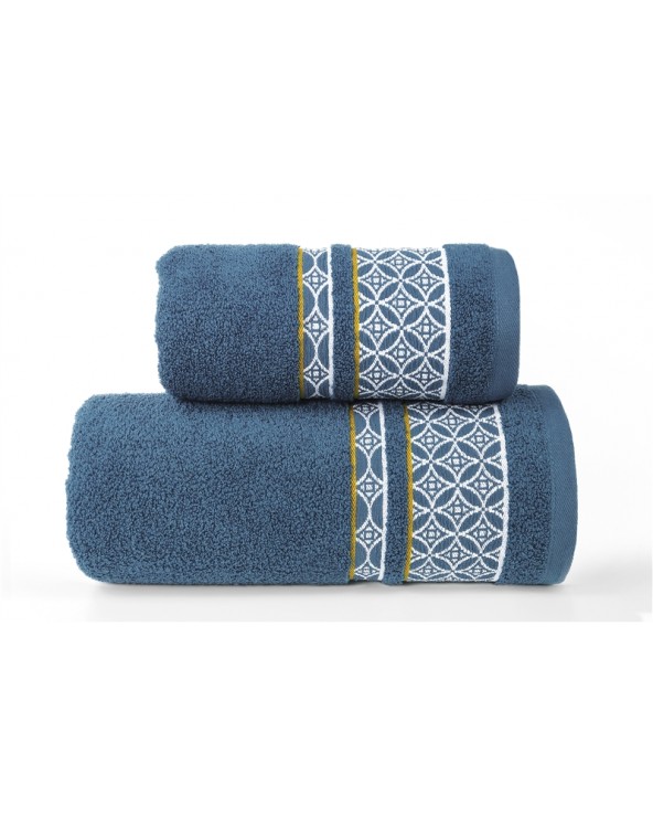 Ręcznik mikrobawełna 50X90 Arabiana niebieski Greno