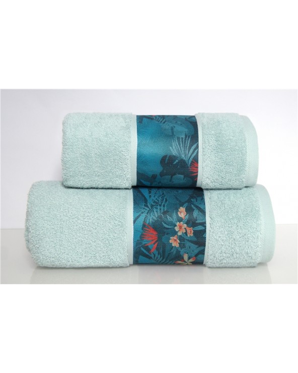 Ręcznik bawełna 50x90 Love It aqua Greno