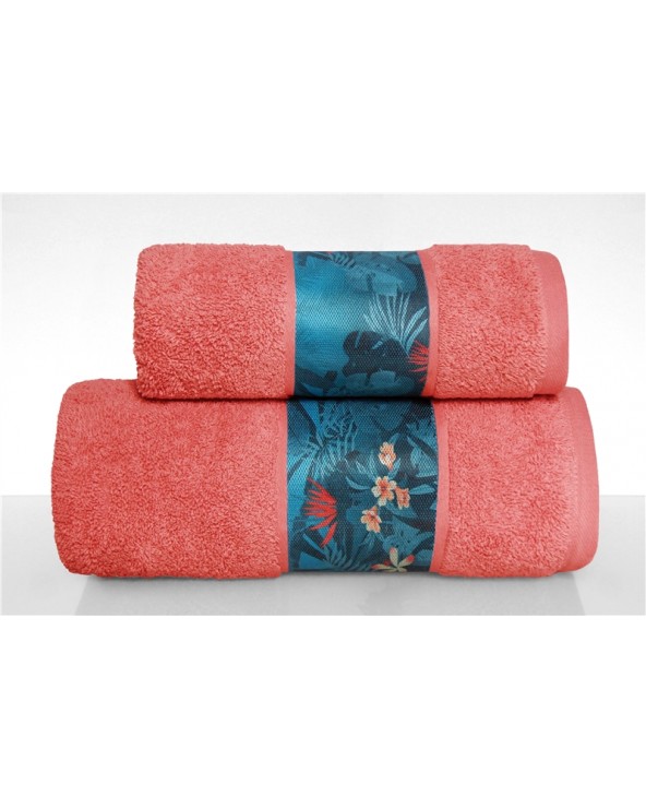 Ręcznik bawełna 50x90 Love It koral Greno