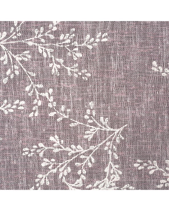 Zasłona 140X250 Amber różowa/biała Eurofirany
