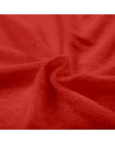 Prześcieradło bawełna frotte 120x200x20 z gumką czerwone Darymex