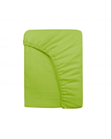 Prześcieradło bawełna frotte 60x120x5 z gumką nowa zieleń Darymex