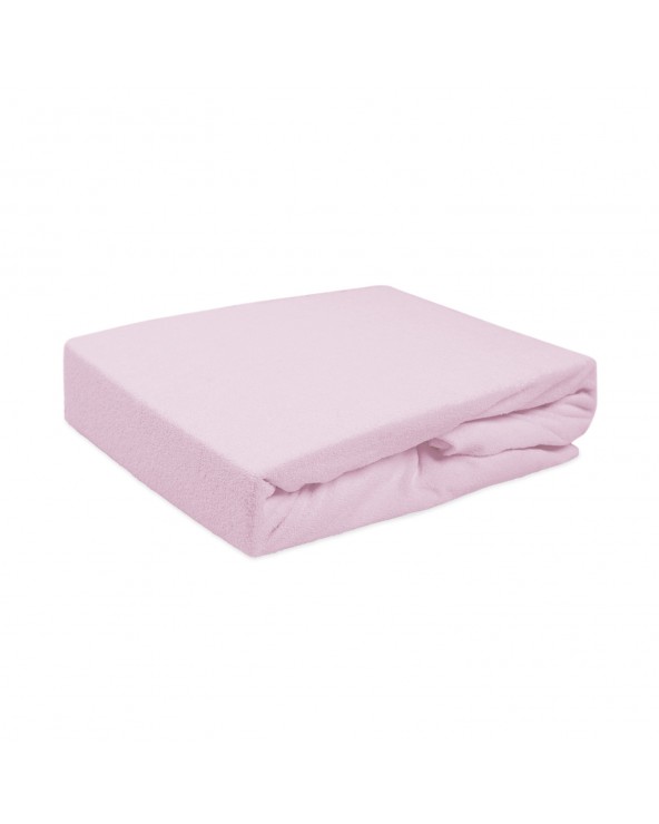 Prześcieradło bawełna frotte 60x120x5 z gumką wrzosowe Darymex