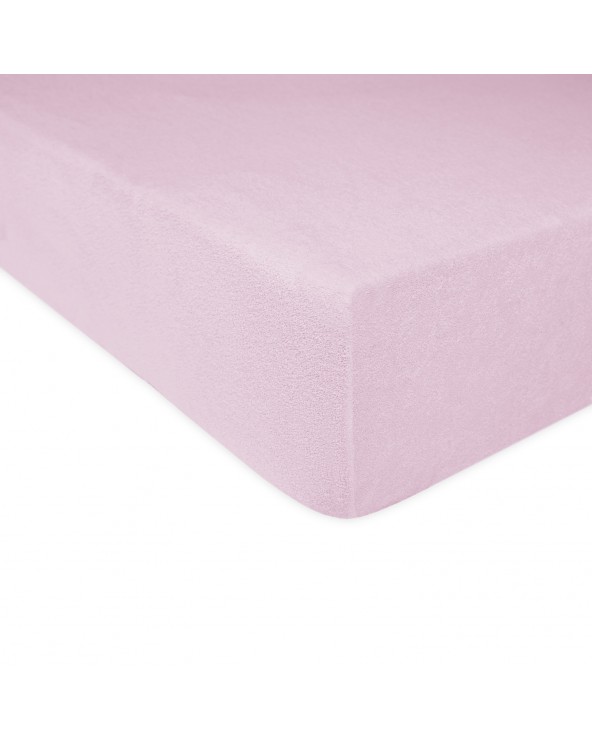 Prześcieradło bawełna frotte 70x140x5 z gumką wrzosowe Darymex