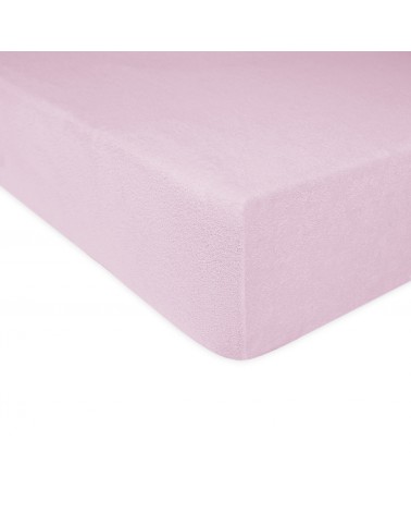 Prześcieradło bawełna frotte 70x140x5 z gumką wrzosowe Darymex