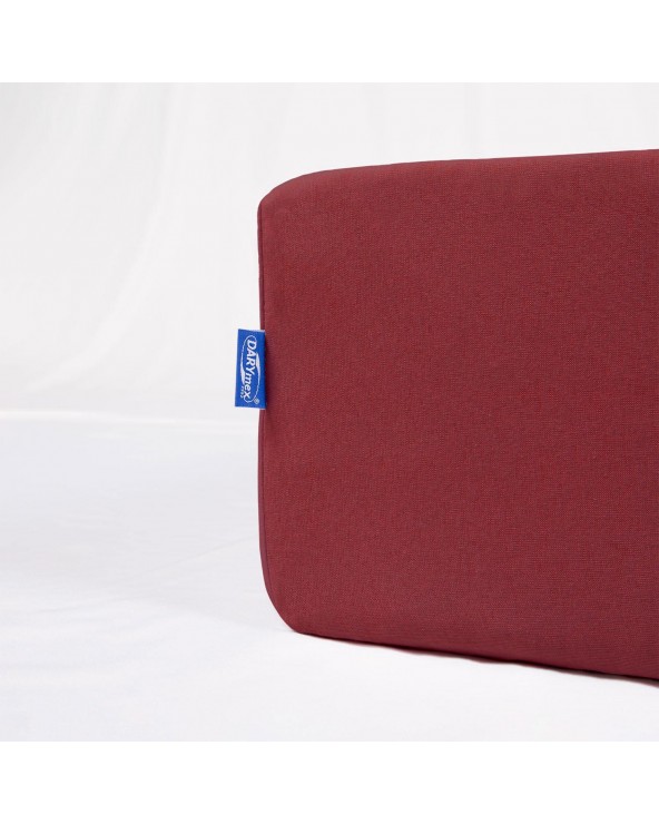 Prześcieradło bawełna jersey 60x120x5 z gumką bordowe Darymex