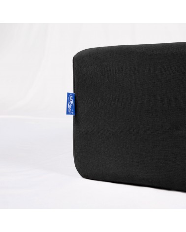 Prześcieradło bawełna jersey 60x120x5 z gumką czarne Darymex