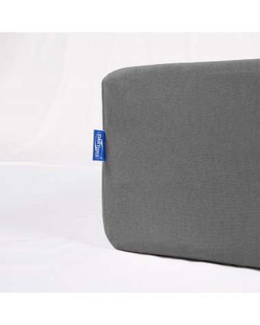 Prześcieradło bawełna jersey 60x120x5 z gumką szare Darymex