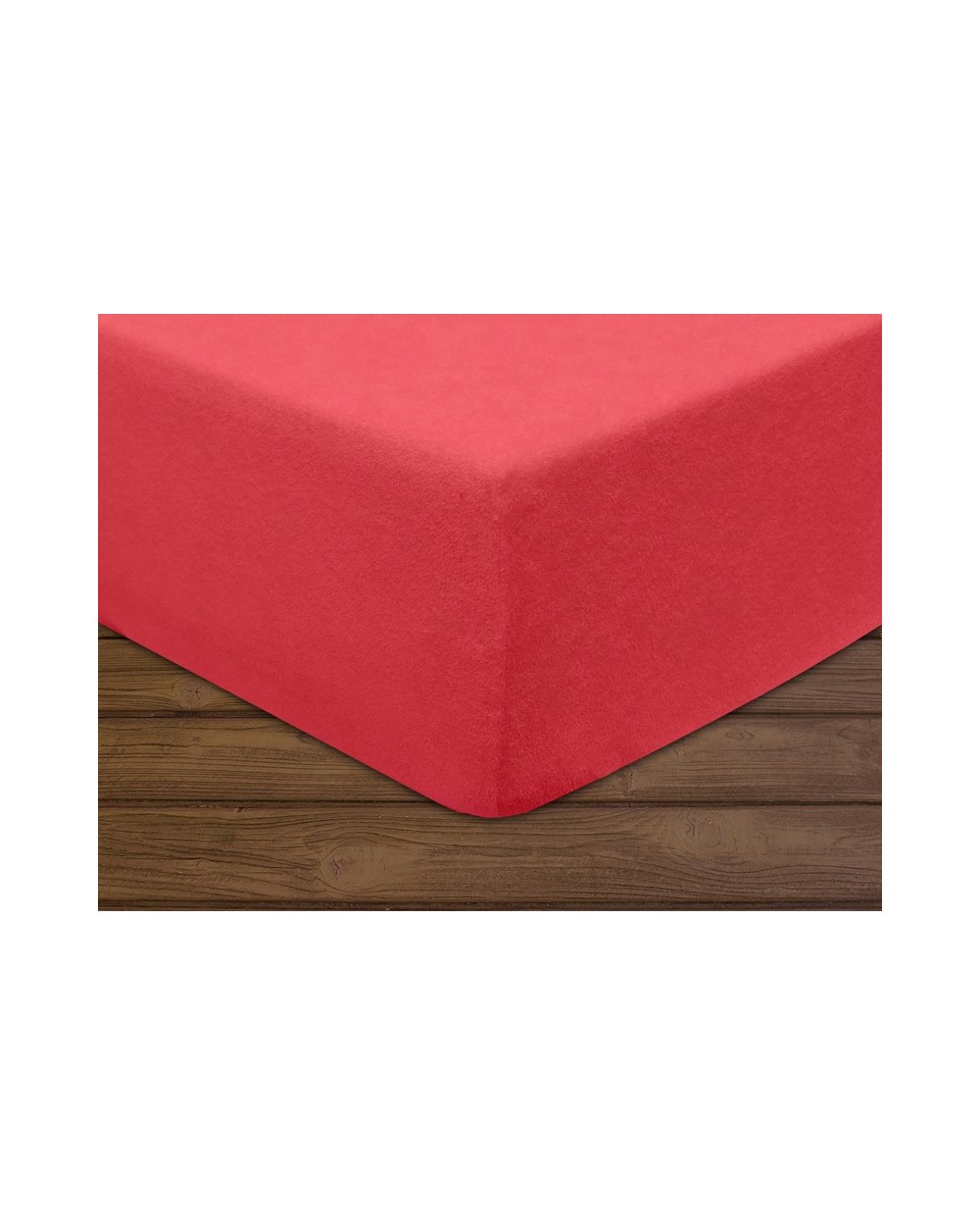 Prześcieradło bawełna frotte 120x200x20 z gumką koral Darymex