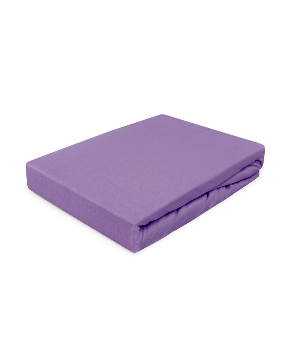 Prześcieradło bawełna jersey 60x120x5 z gumką jasnofioletowe Darymex