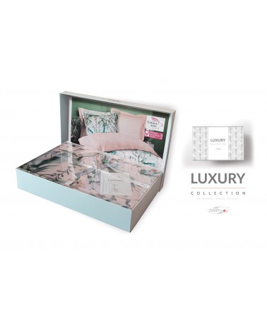 Pościel satyna bawełniana 160x200 + 2x70x80 Coleus Luxury Premium Darymex